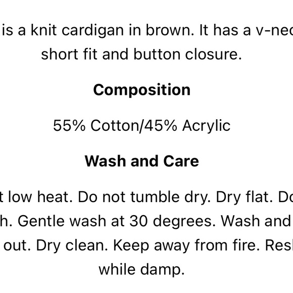 Molo kids Rust Cardigan Sweater - Picture 5 of 5